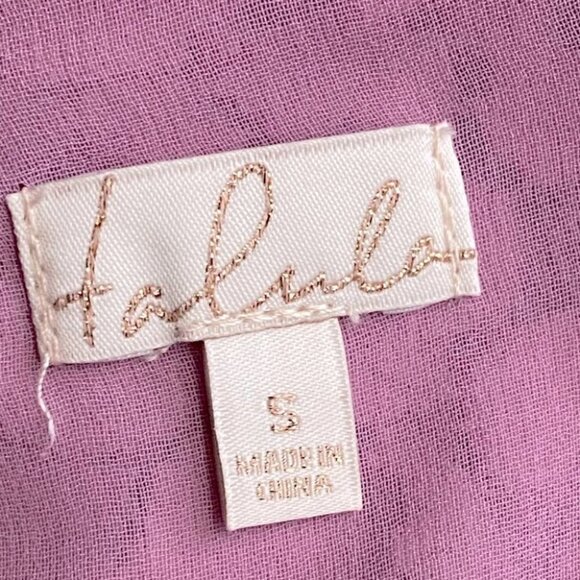 5/$25 Aritzia talula purple lace blouse S - Picture 6 of 13